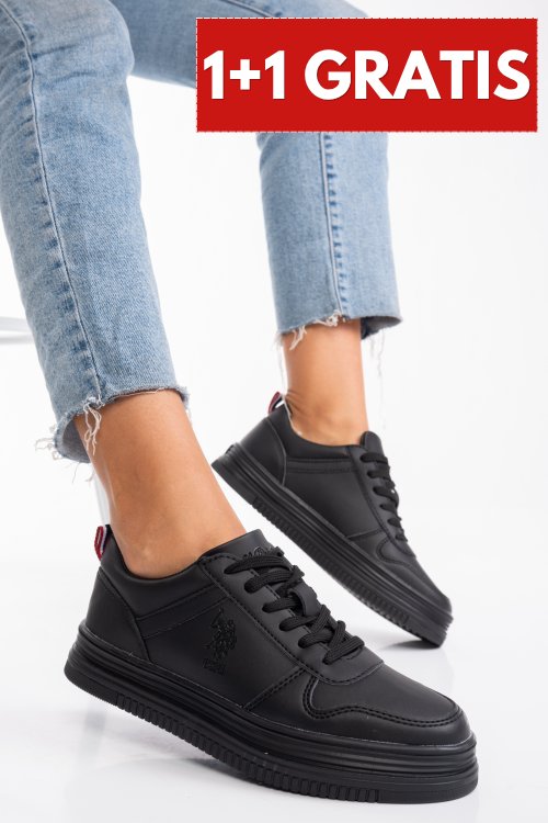 U.s. polo assn, pantofi sport black suri-1pr