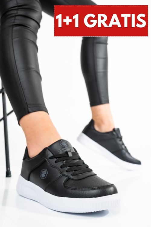 Lumberjack, pantofi sport black finster