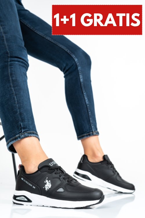 U.s. polo assn, pantofi sport black vance