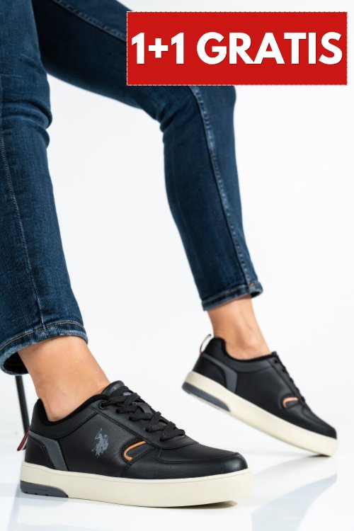 U.s. polo assn, pantofi sport black okita