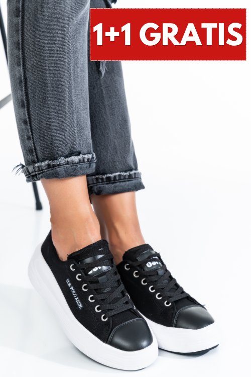 U.s. polo assn, pantofi sport black cleme 2fx