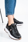 U.S. POLO ASSN, PANTOFI SPORT BLACK WHITE SORLEY