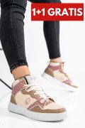 BENETON, PANTOFI SPORT BEIGE BTW227601