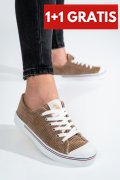 U.S. POLO ASSN, PANTOFI SPORT BEJ SUEDE PENELOPE-2FX