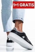 U.S. GRAND POLO, PANTOFI SPORT BLACK SILVER GPW314213