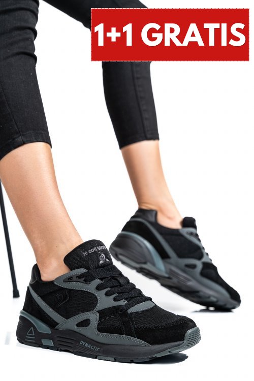 Le coq sportif, pantofi sport black lcs r850