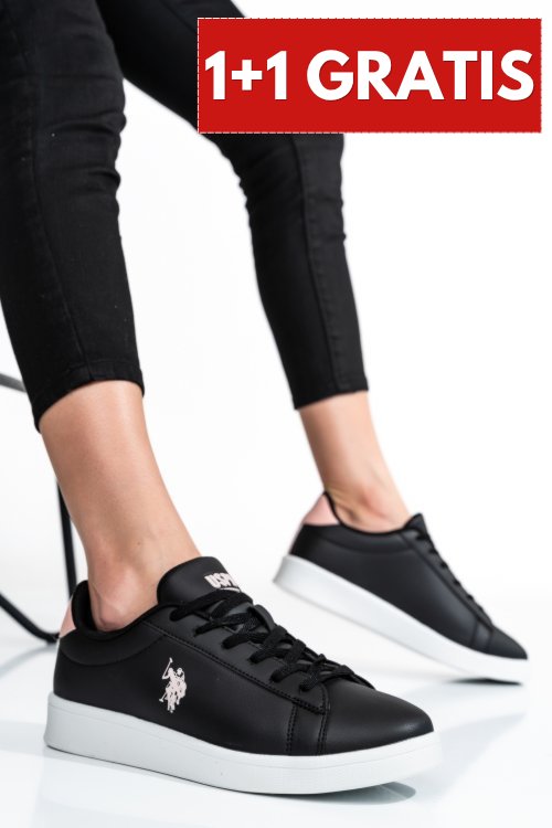 U.s. polo assn, pantofi sport black tibet