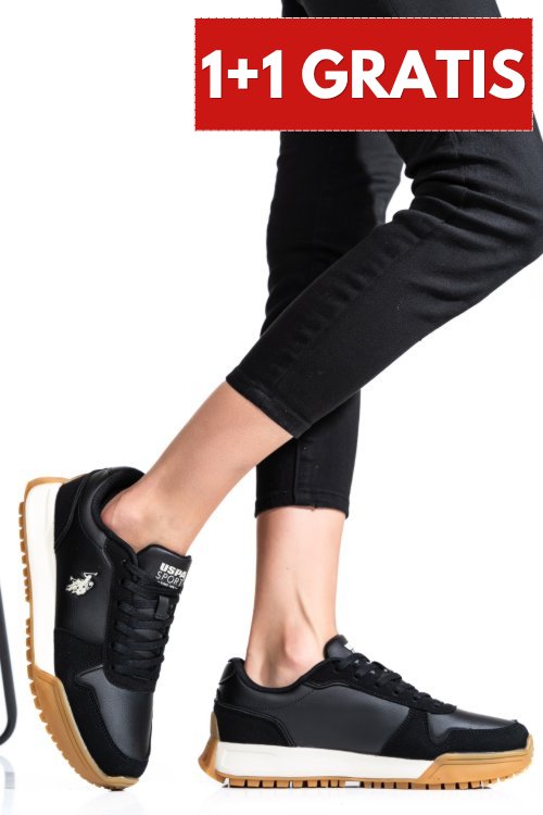 U.s. polo assn, pantofi sport black gwen
