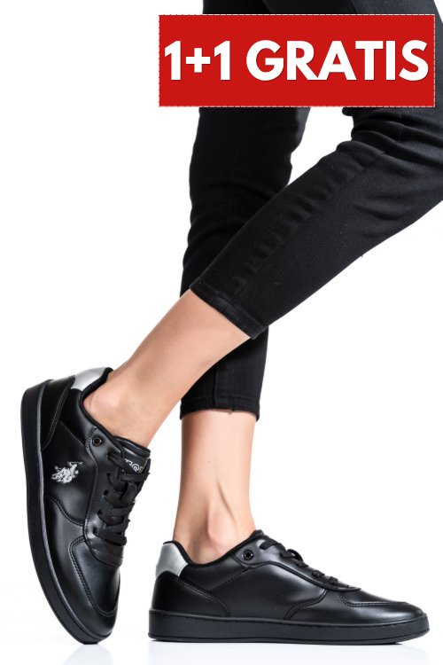 U.s. polo assn, pantofi sport all black blake