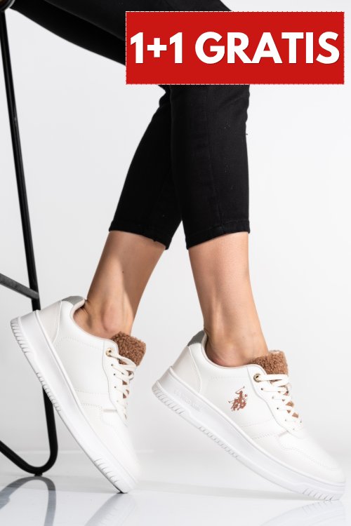 U.s. polo assn, pantofi sport beige onita