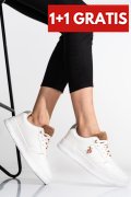 U.S. POLO ASSN, PANTOFI SPORT BEIGE ONITA