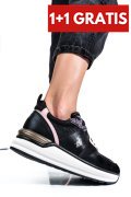 U.S. POLO ASSN, PANTOFI SPORT BLACK PINK OPHRA006
