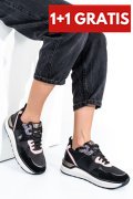 U.S. POLO ASSN, PANTOFI SPORT BLACK PINK OPHRA006