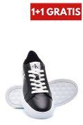 CALVIN KLEIN JEANS CK CHUNKY CUPSOLE MONO, PANTOFI SPORT BLACK
