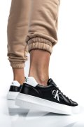 CALVIN KLEIN JEANS CK CHUNKY CUPSOLE MONO, PANTOFI SPORT BLACK