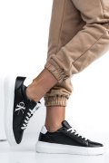 CALVIN KLEIN JEANS CK CHUNKY CUPSOLE MONO, PANTOFI SPORT BLACK