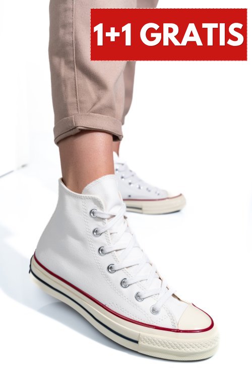 Converse chuck taylor all star 70 hi, pantofi sport white 1s7762056c