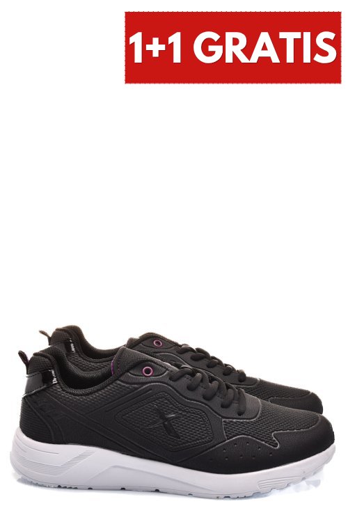 Kinetix, pantofi sport black collum
