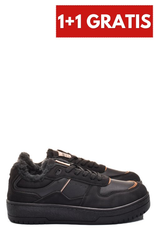Kinetix, pantofi sport black alva