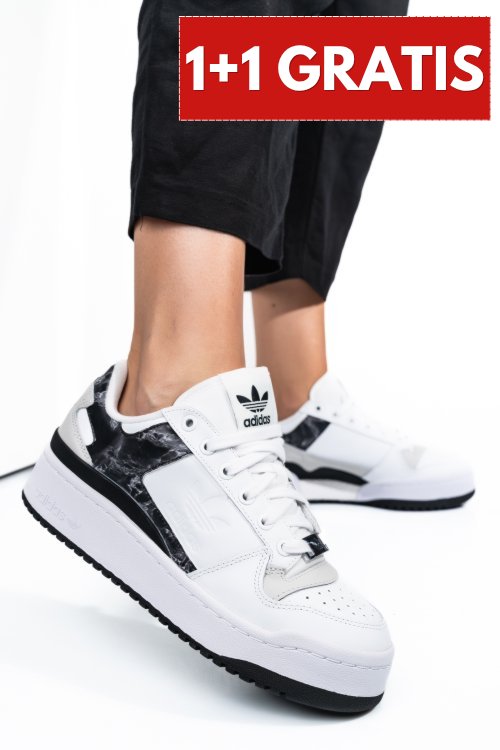 Adidas forum bold w, pantofi sport white