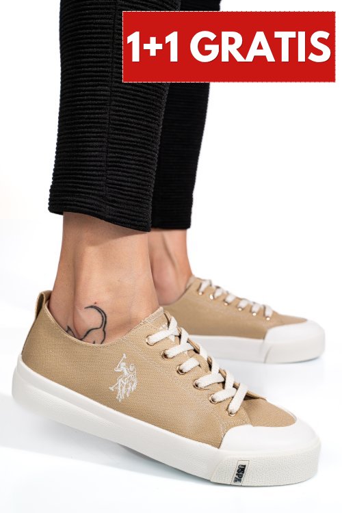U.s. polo assn, tenisi beige illy-5fx