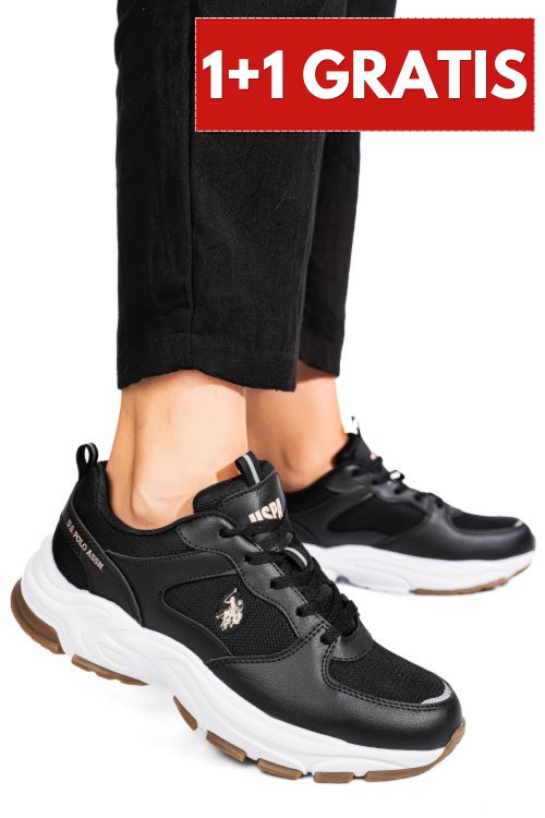 U.s. polo assn, pantofi sport black sorley