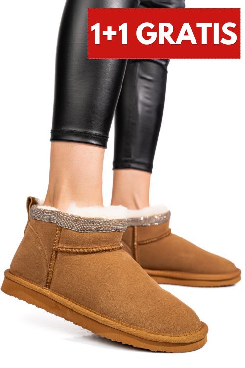 Cizme maro piele naturala 0s77957