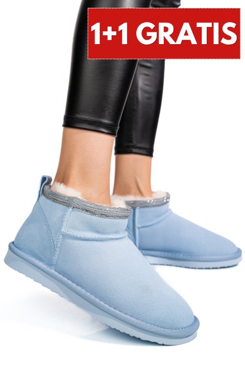 Cizme albastre piele naturala 0s77957