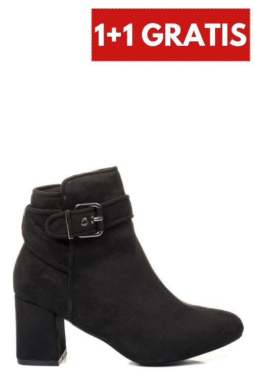 Botine black suede 5sp0132111