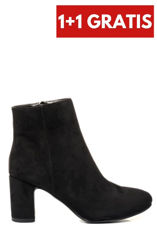 Botine black suede 5sp1132074