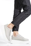 PANTOFI SPORT GRI PIELE NATURALA TSP5025