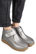 GHETE ARGINTII PIELE NATURALA 9SP601-1