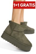 CIZME GREEN SUEDE LSPLS102