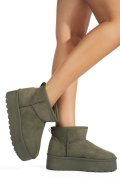 CIZME GREEN SUEDE LSPLS102