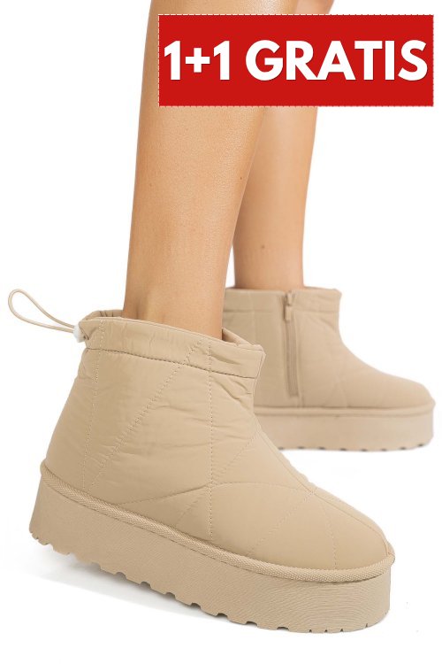 Cizme dark beige lls-105