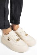 PANTOFI SPORT BEIGE PIELE NATURALA FSP002-452