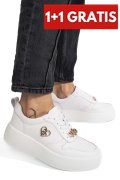 PANTOFI SPORT WHITE PIELE NATURALA FSP002-452