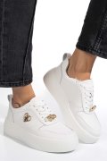 PANTOFI SPORT WHITE PIELE NATURALA FSP002-452