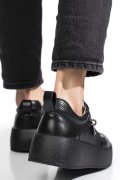 PANTOFI SPORT BLACK PIELE NATURALA FSP002-452