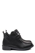 GHETE NEGRE PIELE NATURALA 7SP91B