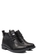 GHETE NEGRE PIELE NATURALA 7SP91B