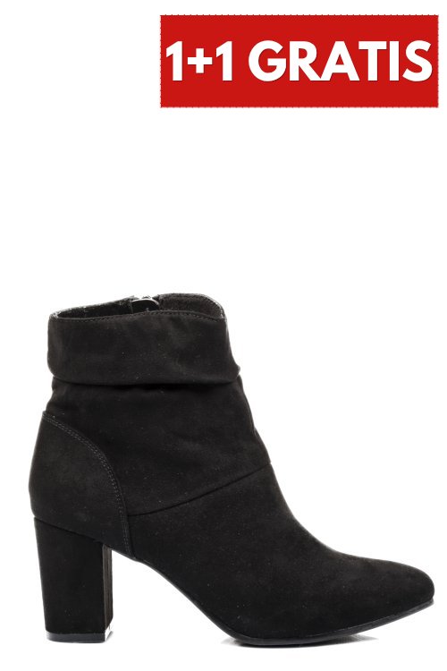Botine black suede 5sp0132147