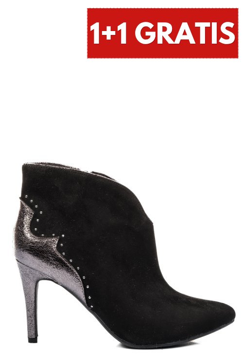 Botine black suede 5sp0132244
