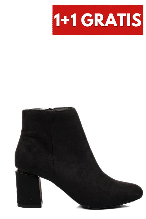 Botine black suede 5sp0132073