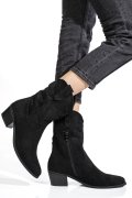CIZME BLACK SUEDE ASPX22088