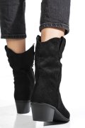 CIZME BLACK SUEDE ASPX22088