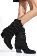 CIZME BLACK SUEDE MSPP738