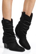 CIZME BLACK SUEDE MSPP738