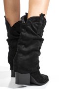 CIZME BLACK SUEDE MSPP738