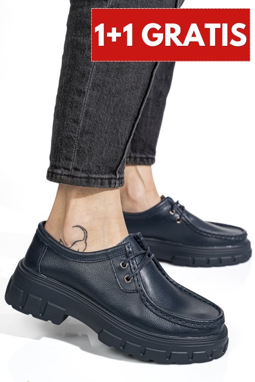 Pantofi blue piele naturala 8sp812